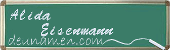 Alida Eisenmann Visitenkarte